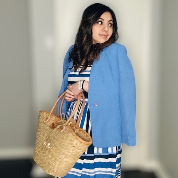 Natural Seagrass Oversized Tote - Picture 4 of 4